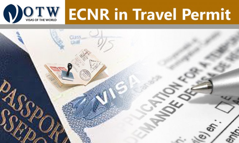 ECNR In Travel Permit | Visas Of The World